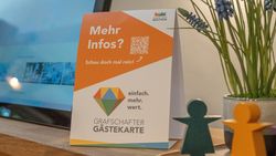 Aufsteller Grafschafter Gästekarte