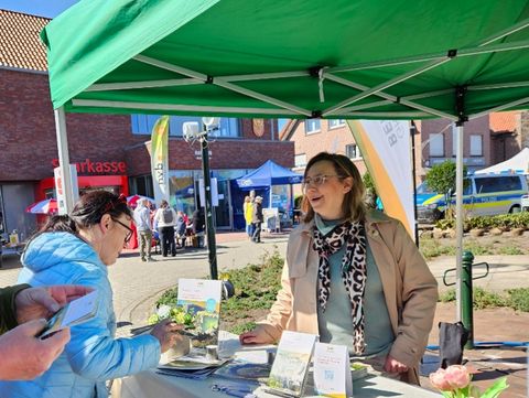 Anfietsen Stand in Wietmarschen